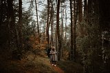 Shooting photo couple en forêt 