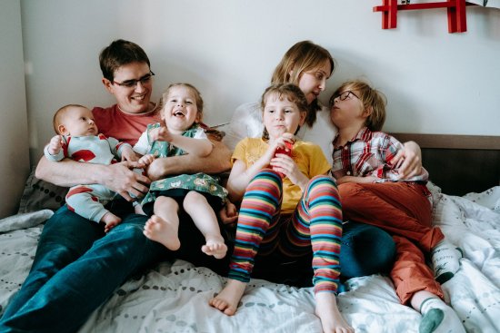 Séance famille nombreuse à Orléans