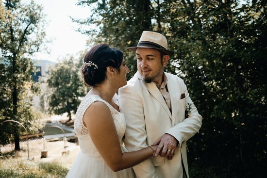 Photos des mariés mariage Champêtre en Dordogne