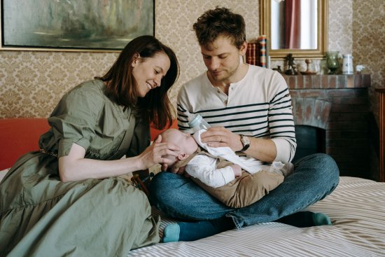 Séance nouveau né maison familiale Haute-Vienne