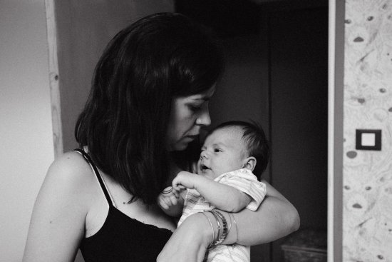 Séance photo bébé et sa maman