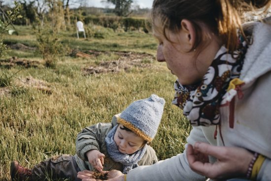 Echange maman bébé