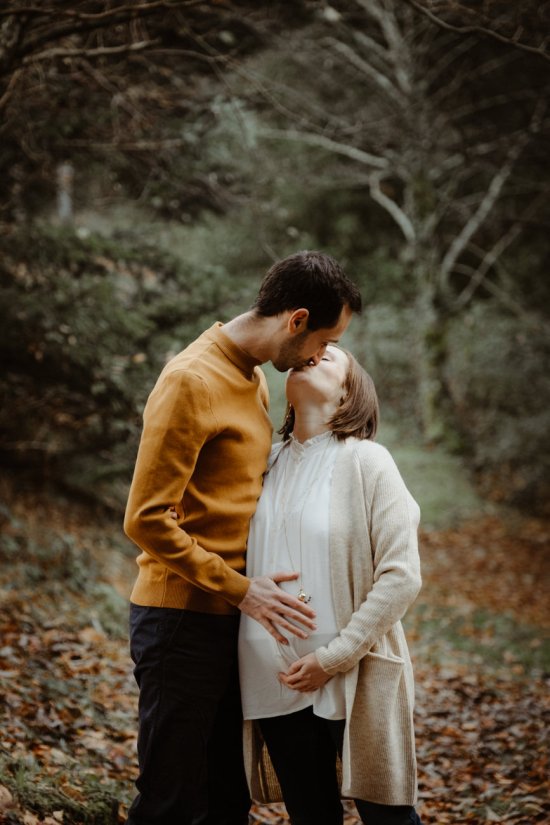 Séance photo grossesse couple amoureux Limoges 87