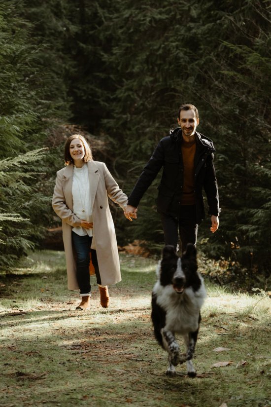 Séance photo grossesse et chien Haute-Vienne