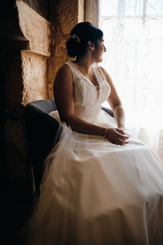 Préparation de la mariée mariage Champêtre en Dordogne