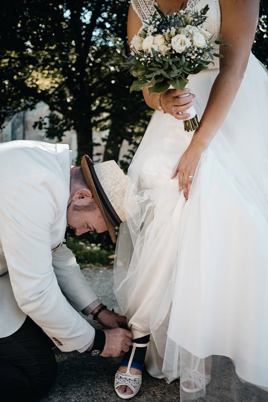 Photos des mariés mariage Champêtre en Dordogne