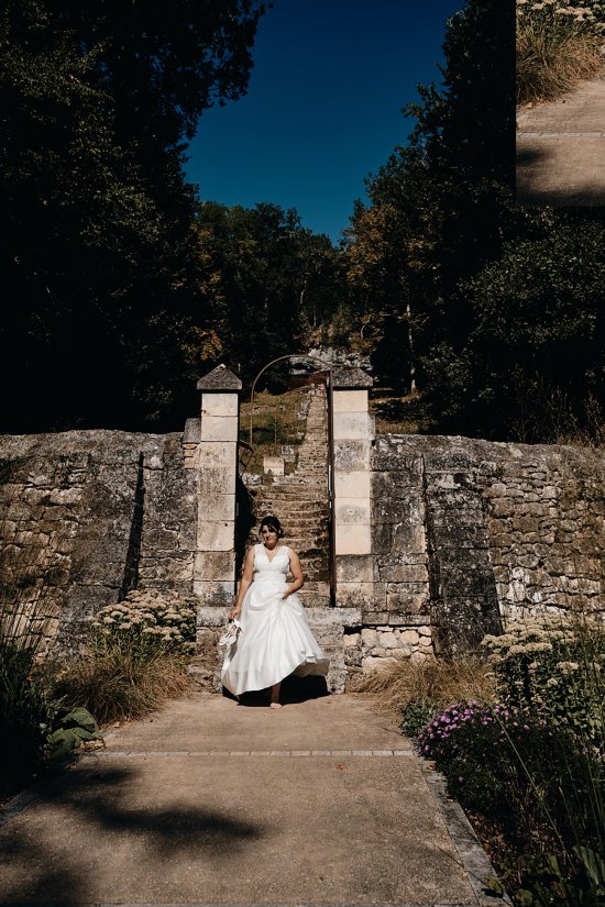 Mariée mariage Champêtre en Dordogne