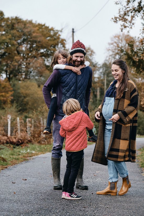 Photographie famille en balade Limoges