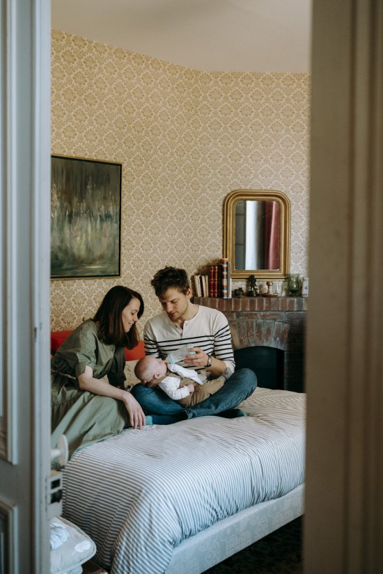 Séance nouveau né maison familiale près de la Souterraine